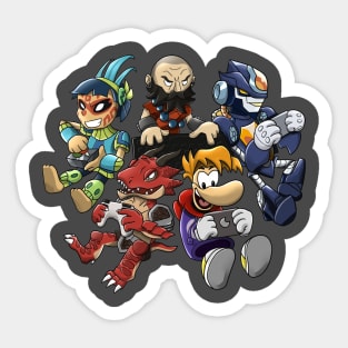 brawlhalla game team Sticker